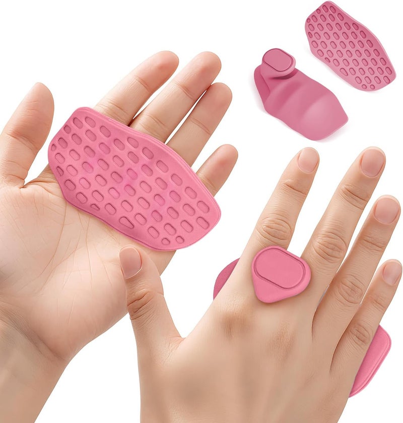 HUAFA Anti-Slip Workout Grips, Gym Grips Weight Lifting Grips Pads, Ergonomics Weight Lifting Gloves for Men Women Deadlift, Fitness Training and Exercise, Gym Grips Pads for Palm Protection - Image 1